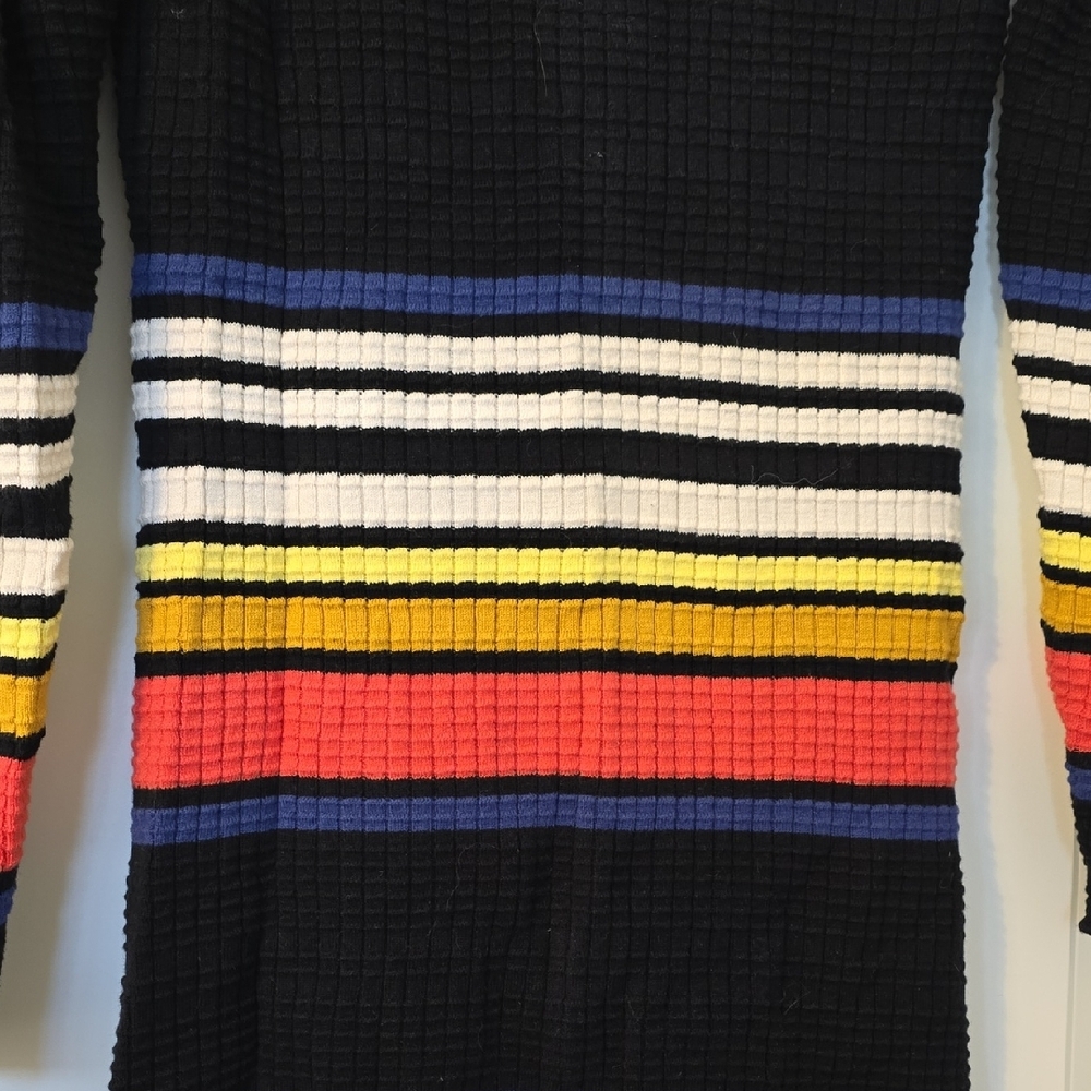 Free People Multicolor Striped Knit Dress. Size XS - Picture 9 of 15